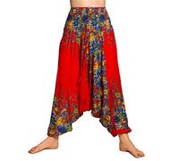 PANASIAM Aladin Pants Flower red, XL