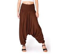 PANASIAM Aladin Pants Plain Brown XL