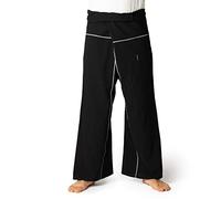 PANASIAM Fisherman Pants Stripe Design Black L