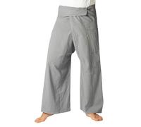 PANASIAM Fisherman Pants Unicolor, Grey, L