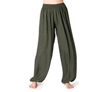 PANASIAM Harem Pants PureBalance, Olive, L