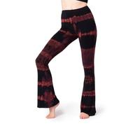 PANASIAM Leggings Batik with Flare, red Black, L