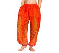 PANASIAM Muckhose Peacock Harem Pants Pumphose Original NATURAL FABRIC