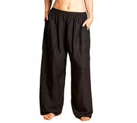 PANASIAM Relax Pants Viscose, M, Black