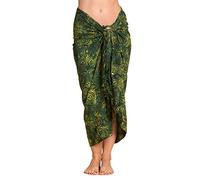 PANASIAM Sarong B004 dark green tones, L