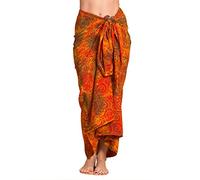 PANASIAM Sarong B010 Orange tones, L