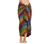 PANASIAM Sarong B013 Rainbowblack, L