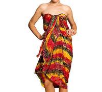 PANASIAM Sarong B023 Dreamy leafs, L
