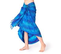 PANASIAM Sarong B124 blue wave, L