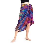 PANASIAM Sarong tiedye purple multicolor, 190x116cm