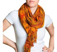 PANASIAM Scarf 190x116cm, B010 Orange tones, L