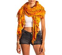 PANASIAM Scarf 190x116cm, B302 orange square, L
