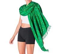 PANASIAM Scarf Starlit, green, L