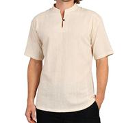 PANASIAM Shirt Ben, Beige, XXL, Shortsleeve