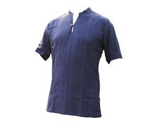 PANASIAM Shirt Ben, Blue, L, Shortsleeve