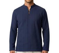PANASIAM Shirt Ben, Blue, M, Longsleeve
