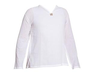 PANASIAM Shirt, 'K', NoButton, White, XXL, longsl.