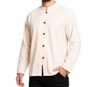 PANASIAM ShirtBEN-5Button, Nature XXL