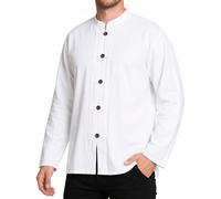 PANASIAM ShirtBEN-5Button, White M