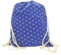 PANASIAM simple-bag, flower of life blue