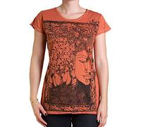 PANASIAM Sure T-Shirt Buddha, Orange, L