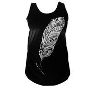 PANASIAM Tank Tops T-Shirt peace n love spirit design Top Strap Top Tee