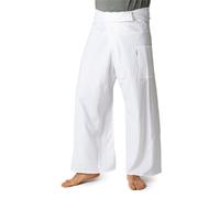 PANASIAM Thai Fisherman Pants Classic | 100% Cotton | Wrap Pants, Yoga, Tai Chi
