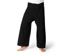 PANASIAM Thai Fisherman Pants Classic | 100% Cotton | Wrap Pants, Yoga, Tai Chi