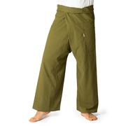 PANASIAM Thai Fisherman Pants Classic | 100% Cotton | Wrap Pants, Yoga, Tai Chi