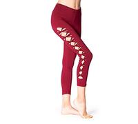 PANASIAM Wati Bio-Leggings 3/4 S in Bordeaux