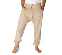 PANASIAM yoga pants, comfortable harem pants 100% cotton, unisex for him and her
