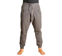 PANASIAM Yogi Pants Women & Men - Cotton Aladdin Harem Trousers | Summer trousers, 100% cotton, drawstring front & elastic back waistband, unisex harem trousers, relaxed Aladdin baggy style