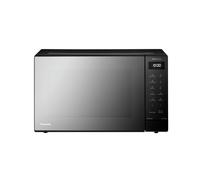 PANASONIC NN-ST65QBBPQ Compact Solo Microwave - Black, Black