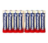 Panasonic 136004 AA Battery 1.5V Alkali-manganese Pro Power 4+4