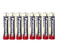 Panasonic 136005 AAA Battery 1.5V Alkali-manganese Pro Power 4+4