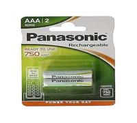 Panasonic 1678 R2U P03 AAA 750 mAh Evolta Rechargeable Battery