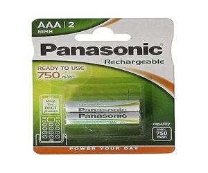 Panasonic 1678 R2U P03 AAA 750 mAh Evolta Rechargeable Battery