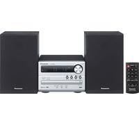 Panasonic 20 Watt Mini Hi-Fi System with Bluetooth - Silver, Silver