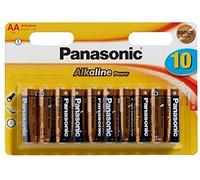Panasonic 2379 LR06 AA Mignon Alkaline Power Battery(Set of 10)