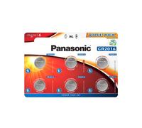 Panasonic 2583 CR 2016 Lithium Button Cell Battery - Pack of 6