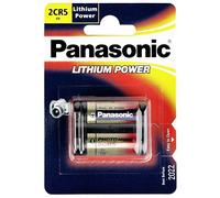 Panasonic 2CR-5L/1BP 6 V Lithium Battery - Silver