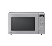 Panasonic NN-ST68QSBPQ 32L Inverter Solo Microwave Oven, 1000W High Power, 24 Auto Programmes, Junior Menu Auto programmes, Quick 30 Function, Even Cooking and Defrosting, Stainless Steel Front