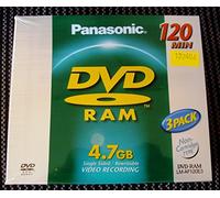 Panasonic 4.7GB LMAF120E DVD-RAM 4.7GB 3 PK