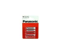 Panasonic 4 Pack AA Zinc Carbon Batteries for low power products