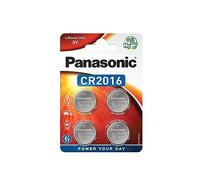 Panasonic CR2016 Lithium Button Cell 3V Pack of 4