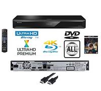 Panasonic 4K Ultra HD Blu-Ray Player With Multiregion DVD playback Model DMP-UB400 / DMPUB400 - Same Family as DMP-UB700 / DMP-UB900 - INCLUDES A 4K ULTRA MOVIE - Black