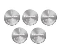Panasonic 5 Pcs CR1220 CR 1220-3V Lithium Button Cell Battery Batteries - New
