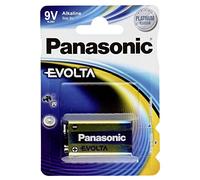 Panasonic 6LR61EGE 9 V Evolta Alkaline Battery, Blue