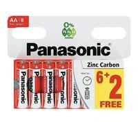 Panasonic AA 8PK Zinc Battery