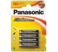 Panasonic AAA Alkaline Power Batteries - Panasonic LR03 bronze alkaline batteries